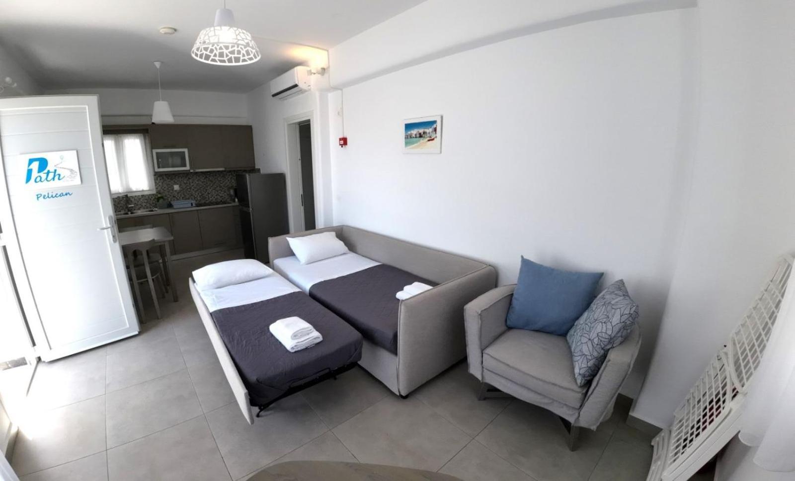 Holiday home 1path Pelican Mykonos Super Paradise House